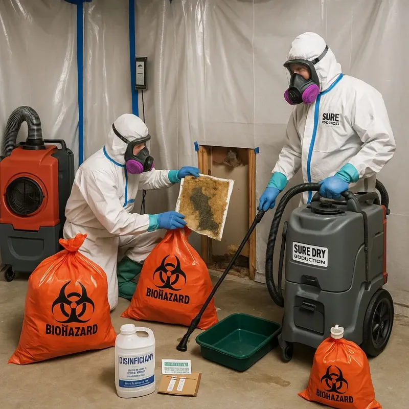 Contaminated Water Handling Protocols process in Shackelford County, TX